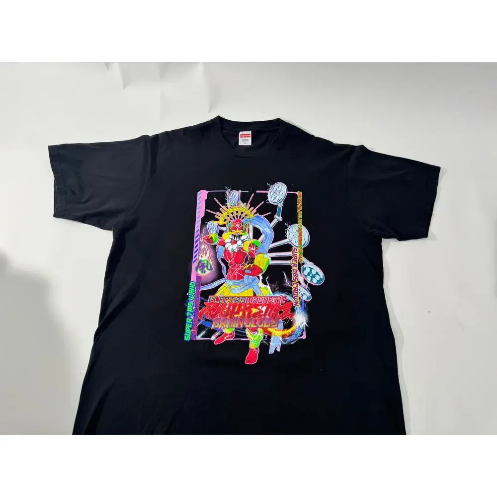 Men's Supreme Rare Electromagnetic Short Sleeve T-Shirt Size XL